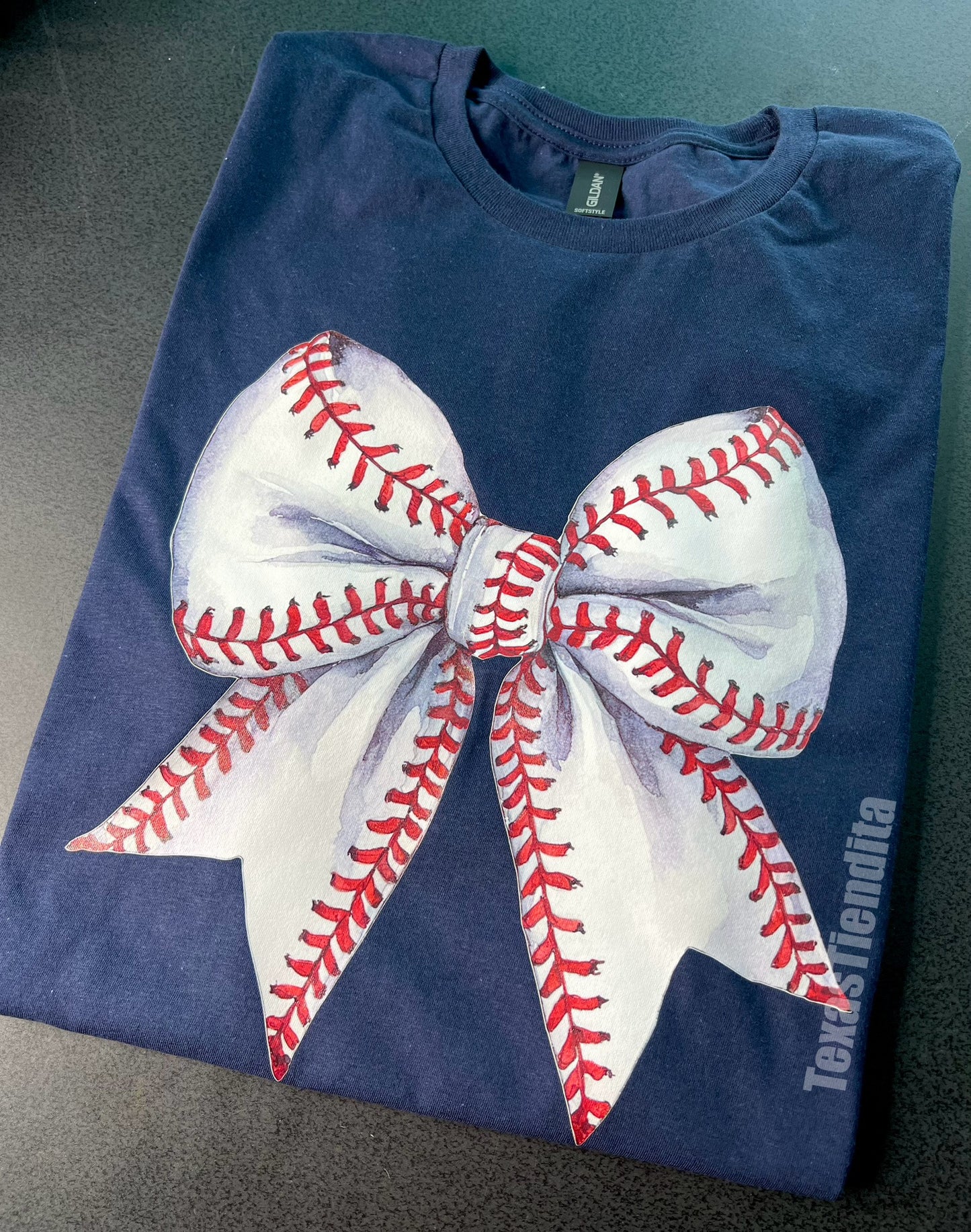 Coquette baseball bow